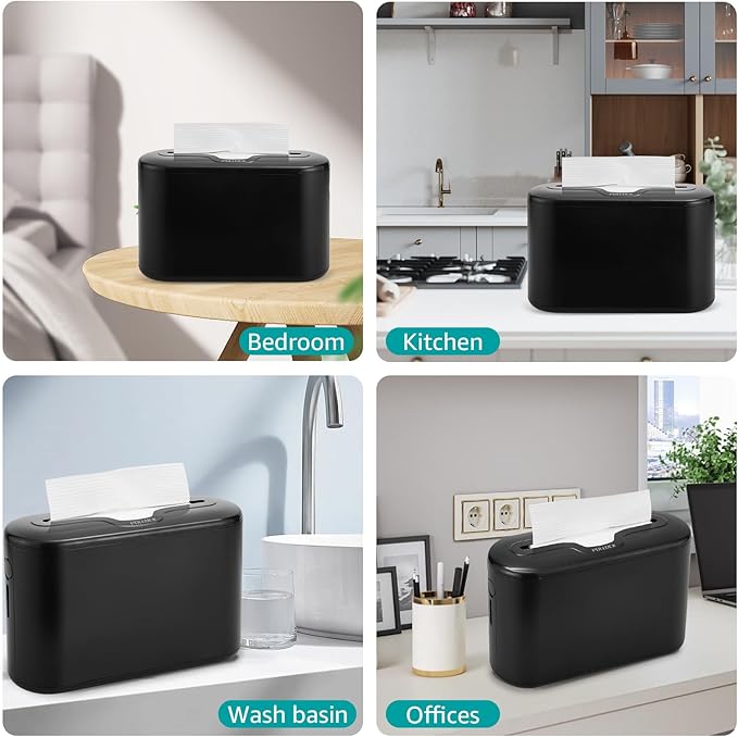 Paper Towel Holder Countertop, Commercial Paper Towel Dispenser, Multifold Trifold Z-Fold Paper Towel Dispenser, Hand Towel Dispenser, Napkin Holder Dispenser for Home Kitchen Restaurant
