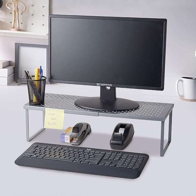Nifty Expandable Shelf Rack Adjustable- Silver