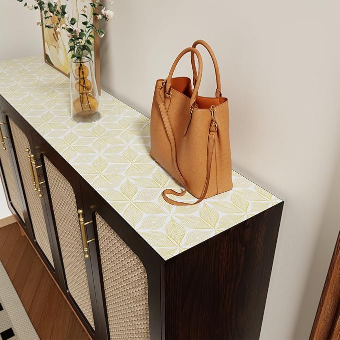 Drawer and Shelf Liner for Kitchen Cabinets Non Adhesive Cabinet Liner Strong Grip Waterproof Kitchen Drawer Liner for Shelves,Refrigerator,Dresser,Cupboard Liners,Easy to Clean 12In x 20Ft