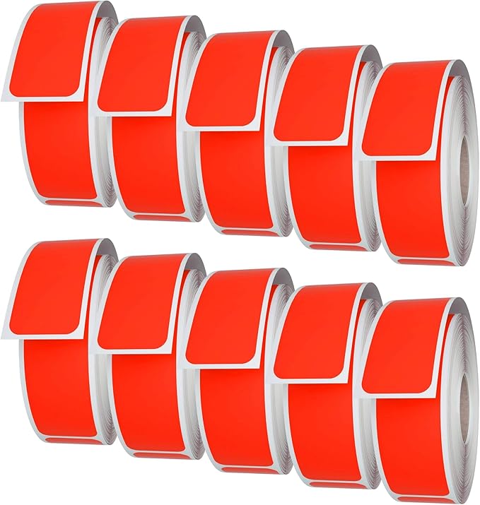 Royal Green Rectangular Color-Coding Labels 3x1-20 Sticker Rolls (75mm x 25mm) - 5000 Pack