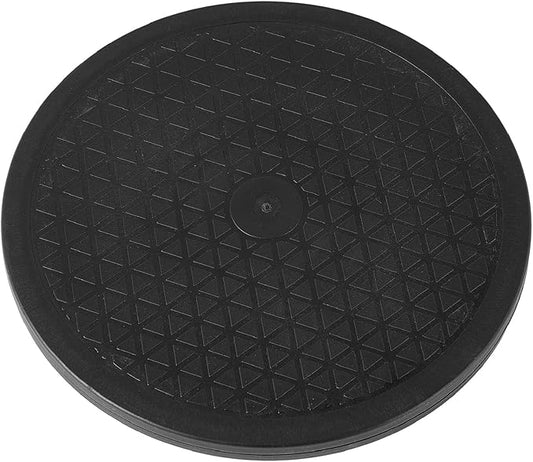 QDiShi 10 Inch Heavy Duty Lazy Susan Turntable Swivel Base,Lazy Susan for TV,Rotating Plant Stand,Painting Bonsai Turntable (2 Pack)