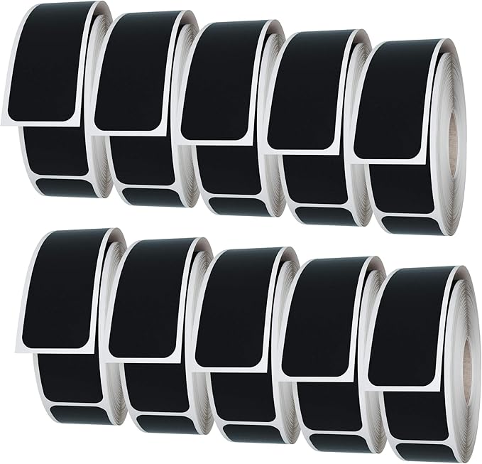 Royal Green Rectangular Color-Coding Labels 3x1-20 Sticker Rolls (75mm x 25mm) - 5000 Pack