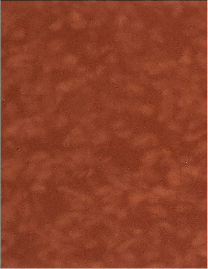 S.E.I Nutmeg Velvet Paper, Felt Fabric For Drawer and Jewelry Box Liner, 8.5" x 11" - 12 Sheets