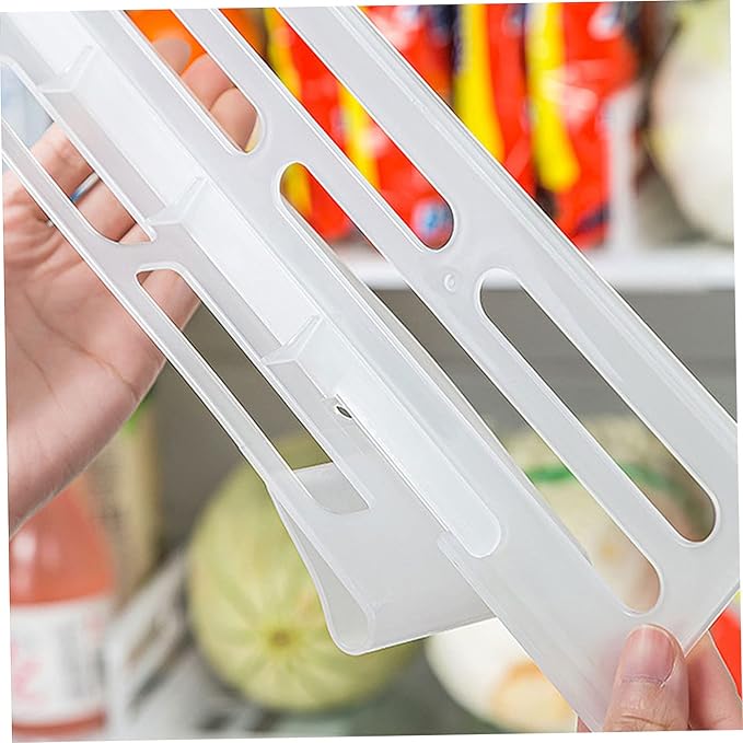 KALLORY Fridge Partition Yogurt Organizer for Fridge Freezer Organization Storage Organizer Compartment Divider