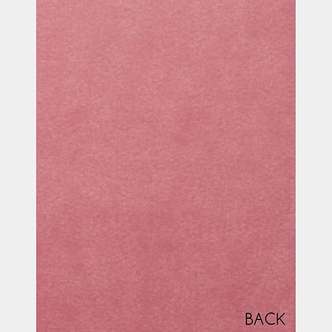 S.E.I Raspberry Velvet Paper, Felt Fabric For Drawer and Jewelry Box Liner, 8.5" x 11" - 12 Sheets