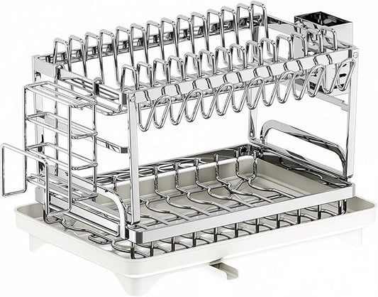 Kitchen Bowl and Dish Storage Rack Sink Bowl and Dish Knife Storage Rack Home countertop Multi Functional Drain Rack