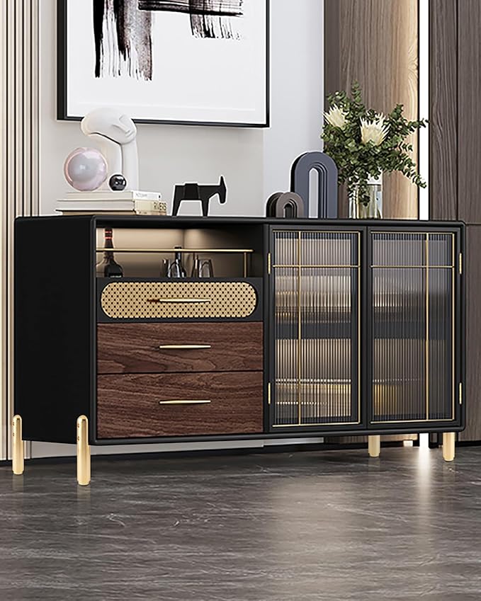 4 Pack Adjustable Furniture Legs Golden 3.3-4.5 Inch Coffee Table Height Extenders Nightstand Legs Replacement Support Metal Feet Desk Legs