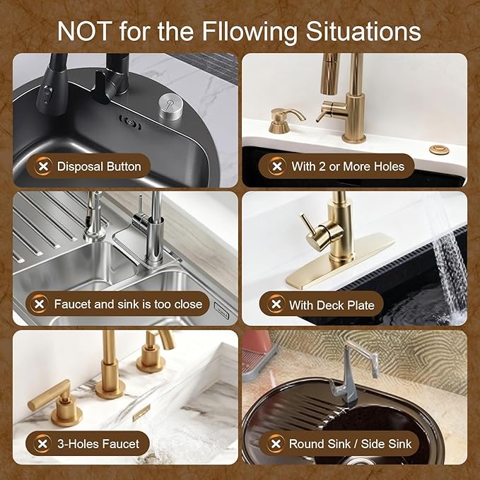 Hopegiver Stone Faucet Mat for Kitchen Sink - Fast Drying Diatomite Sink Protector Prevent Moisture, Super Water Absorbing Stone Tray for Kitchen & Bathroom Counter (White, 23.6"x3.9")