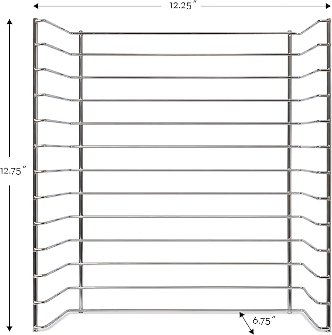 Melissa & Doug Multi-Fit Metal Wire Puzzle Rack 12 inches wide and 0.75 inches deep