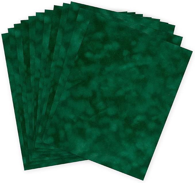S.E.I Alpine Velvet Paper, Felt Fabric For Drawer and Jewelry Box Liner, 8.5" x 11" - 12 Sheets