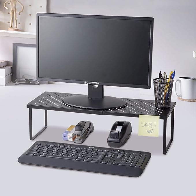 Nifty Expandable Shelf Rack Adjustable- Black