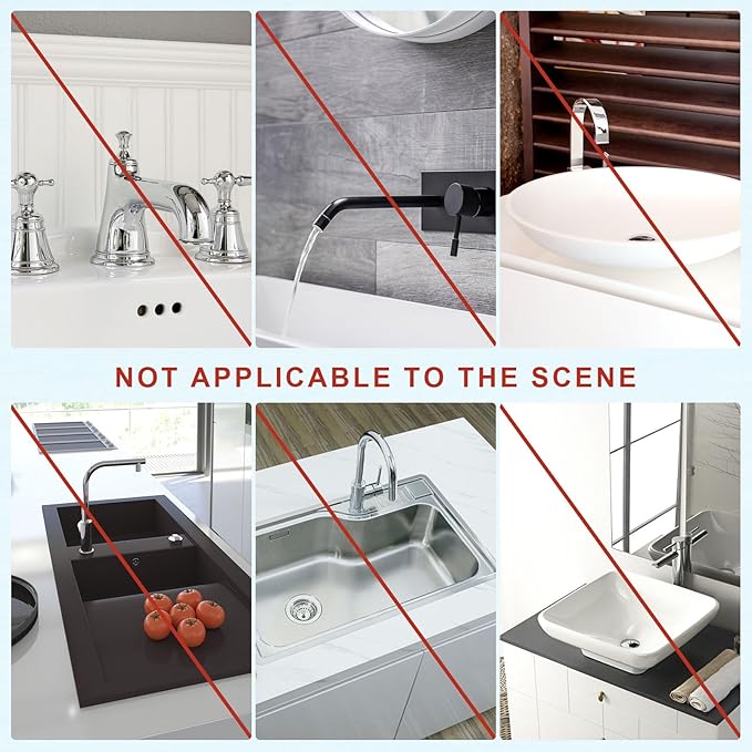 Kitchen Sink Splash Guard, 32"x 5.5", Silicone Faucet Splash Guard, Longer Silicone Sink Mat for Kitchen, Bathroom, Laundry Room, Farmhouse, Bar & RV (Gray)