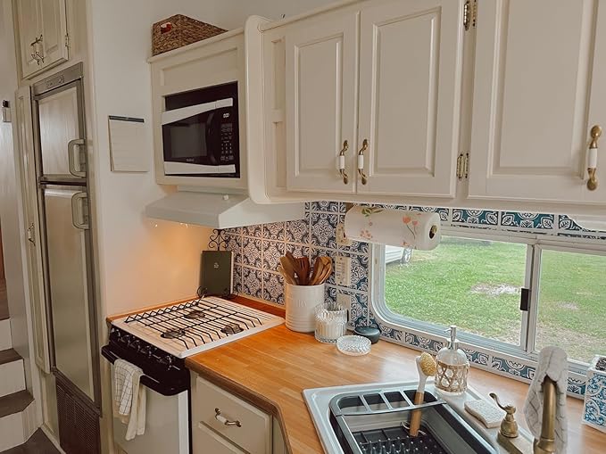 2nd Gen Paper Towel Holder Under Cabinet No Drilling, [More Studry] Self Adhesive or Drilling Paper Towel Holder Wall Mount for Kitchen, RV, [Fit Mega PapAer Towel Roll] SUS304 Stainless Steel