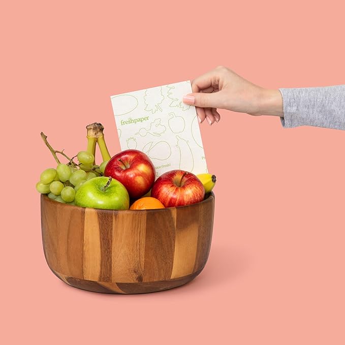 FRESHPAPER Pick-A-Size, Extra-Large, Perforated, 32-Use, Reusable Food Saver Sheets For Produce