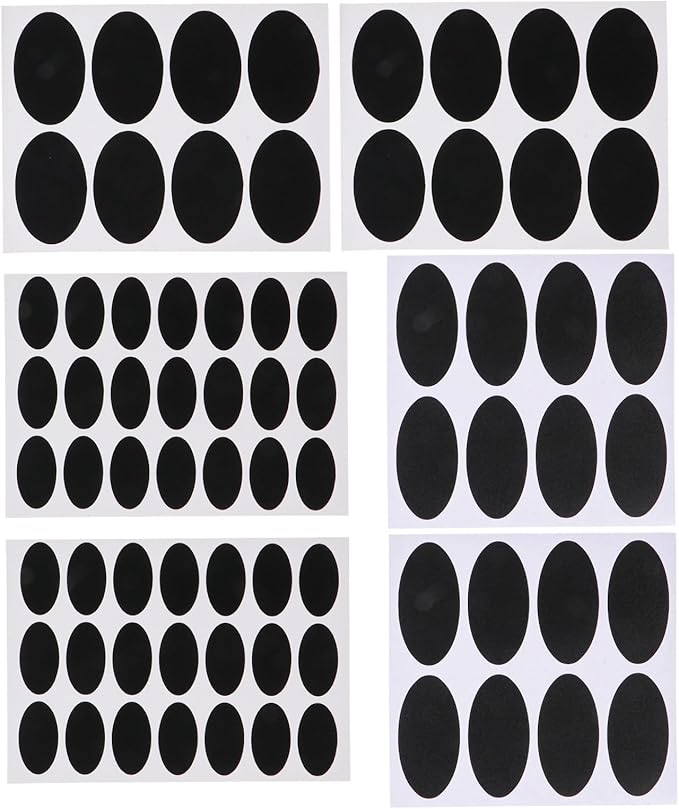 Seasoning Bottle Labels 148Pcs Oval Waterproof Chalkboard Stickers Erasable Classification Sealing Labels for Kitchen Pantry Jars and Spice Containers