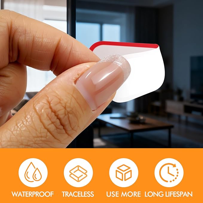 Nextpal 120-Pack Waterproof Name Stickers, Removable Labels for Water Bottles and Food Containers, Self-Laminating Write-On Stickers for Travel and Pantry Organization