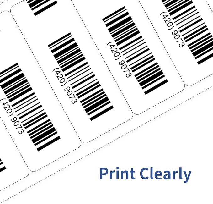 Yegawen 1" x 2-5/8" Address Labels 600 Labels Sticker Paper for Laser/Inkjet Printer Mailing Labels 8.5"×11"-White/20 Sheet