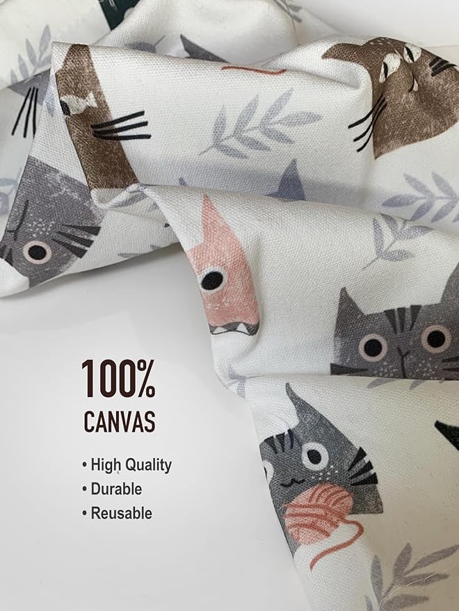 Hglian Plastic Bag Holder,Cute Kitty Grocery Bags Holder Organizer Storage Keeper Dispenser,Cat Kitchen Decor Gifts for Women Cat Mom-Extra Large