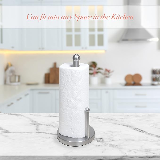 Kitchen Details Paper Towel Holder in Stainless Steel