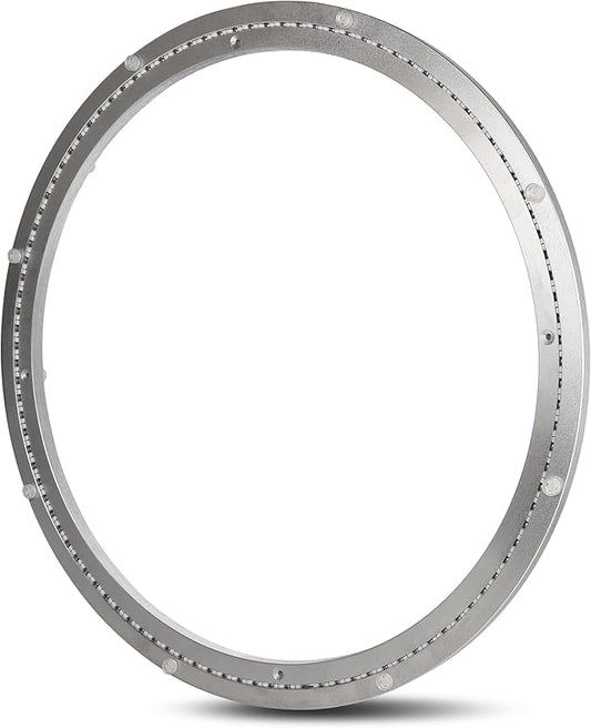 24 Inch Lazy Susan Bearing Heavy-Duty Aluminium Alloy Turntable Bearing, Mute Turntable Ball Bearing, Lazy Susan Hardware for Dining and DIY Dotating Furniture (Capacity up to 880lb)