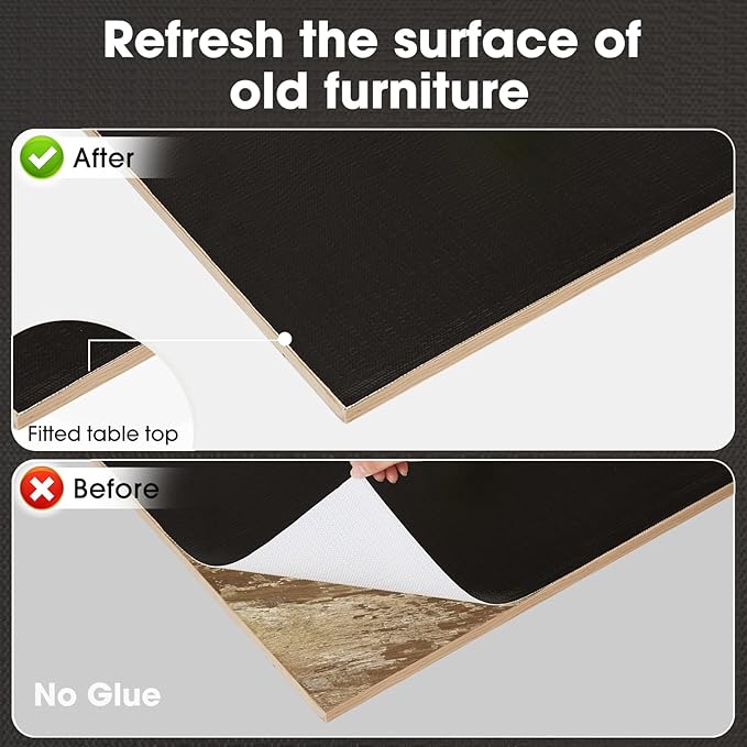 ALIUNI Drawer and Shelf Liner, Non-Slip Kitchen Cabinet Liners Non-Adhesive Thick Strong Grip Waterproof Washable Mats Protect Dresser Shelves Cupboard Bathroom Cabinets, Black, 24 in X 30 FT
