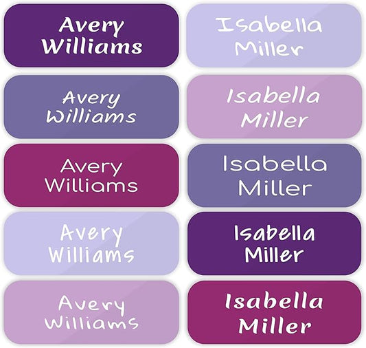 KYTRA Personalized Name Labels for Kids 120 Stickers for Daycare & School Supplies, Clothes, Toys, Lunchboxes and More - Waterproof, Laundry, Dishwasher & Microwave Safe, Made in USA (Fairytale)