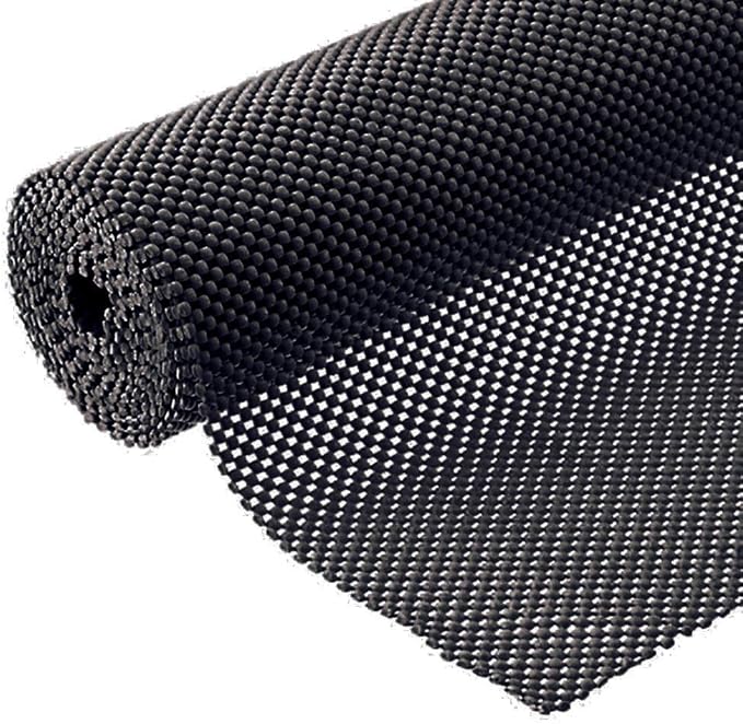 Drawer and Shelf Liner - Non Adhesive, Non Slip, Durable Grip for Shelves, Cabinets, Kitchen Tableware