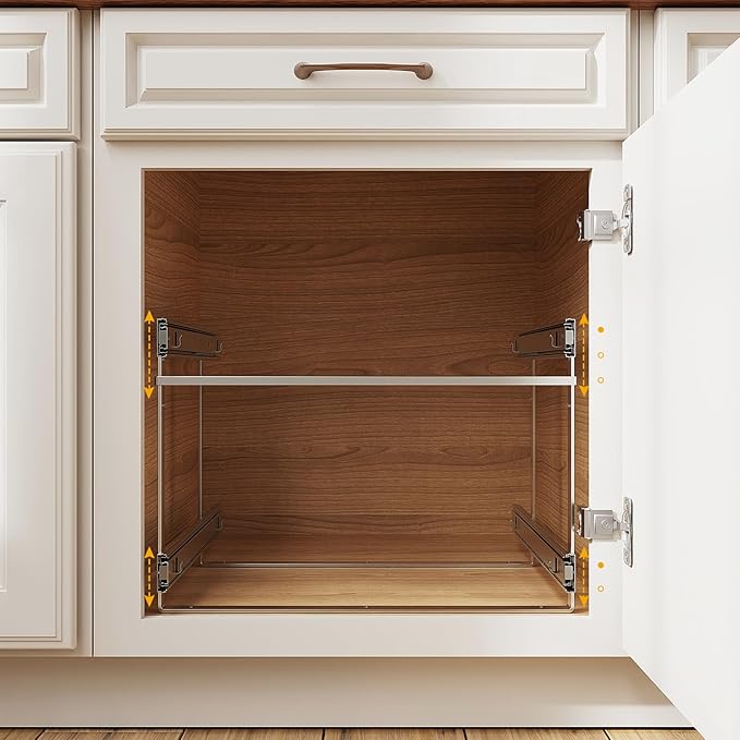 ROOMTEC Slide Out Cabinet Organizer (16.5" Wx20.5 D)