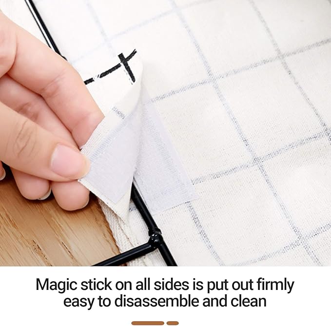 Fabric Wall Hanging Storage Caddy Bag Over the Door Pouch Organizer for Bedroom Bathroom Kitchen (3Pack-C)…