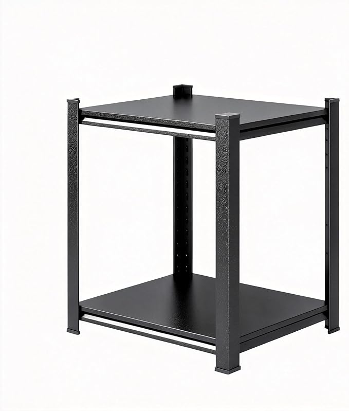 Kitchen Storage Shelves, Heavy Duty 5-Tier Kitchen Shelving, Metal Storage Unit with Adjustable Shelves, Free Standing Pantry Organization Shelf (15.7" W × 9.8" D × 22" H)