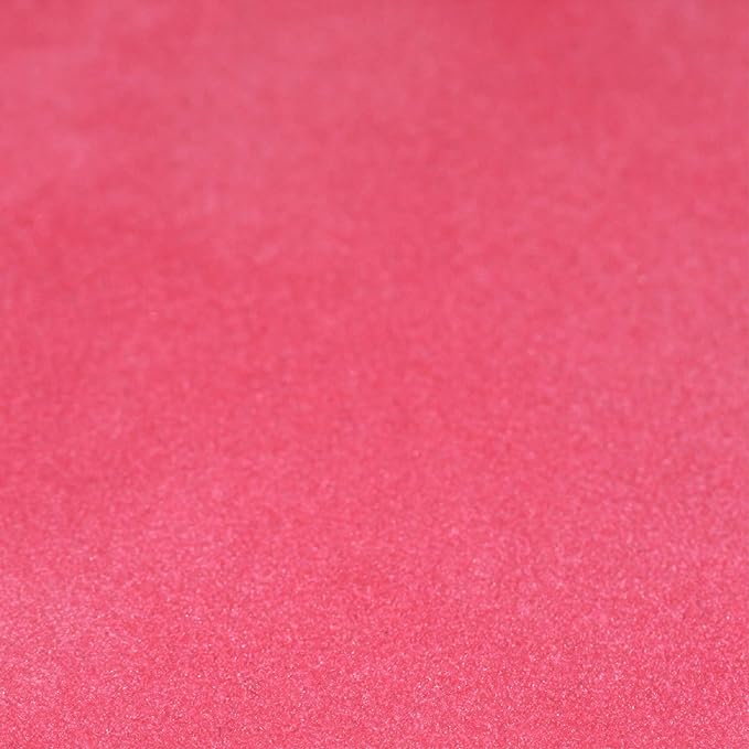 S.E.I Salmon Velvet Paper, Felt Fabric For Drawer and Jewelry Box Liner, 12" x 12" - 12 Sheets