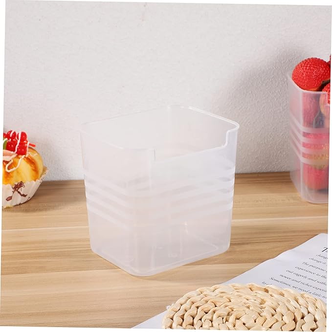 6pcs Translucent Fridge Organizer Bins Vertical Storage for Fruits Vegetables Spices Efficient Refrigerator Storage Containers for Home Kitchen Use
