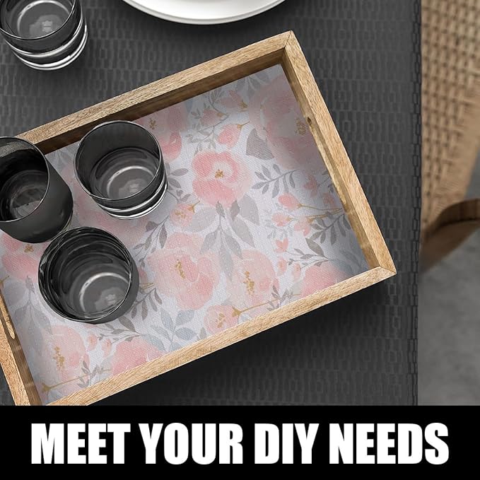 Amiitay Floral Shelf and Drawer Liner for Kitchen,12IN x 20FT Non-Adhesive and Strong Non-Slip Peony Cabinet Drawer Liners for Kitchen Shelf, Waterproof Cupboard Liners,Easy to Clean