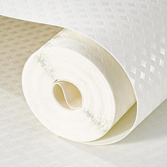 Shelf and Drawer Liner for Kitchen Cabinet, Non-Adhesive 12in x 120in Waterproof Contact Paper Refrigerator Liners Thickened Durable EVA Material Non Slip Mat for Dresser Cupboard Pantry Protector