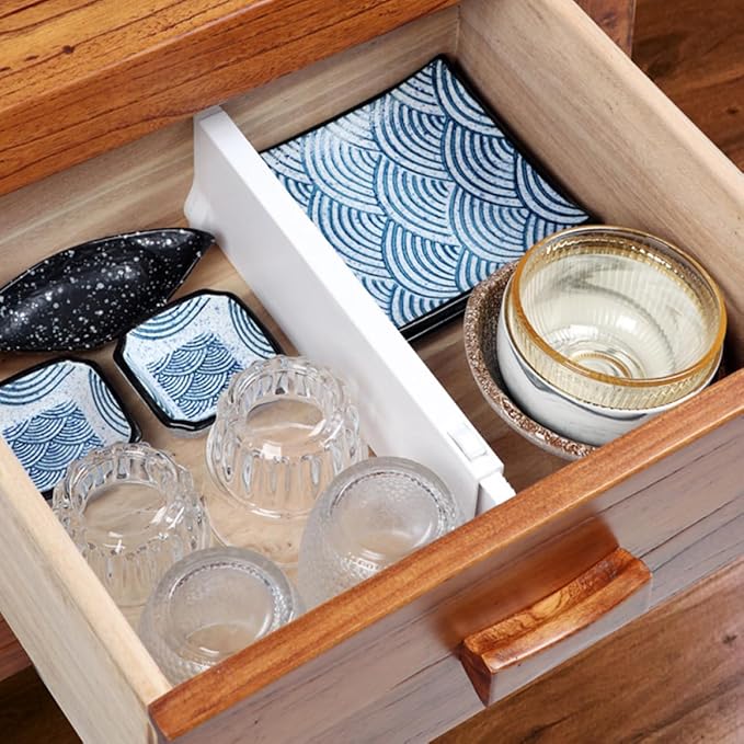 2pcs Retractable Drawer Dividers Multi-Functional Divider for Home Organizer
