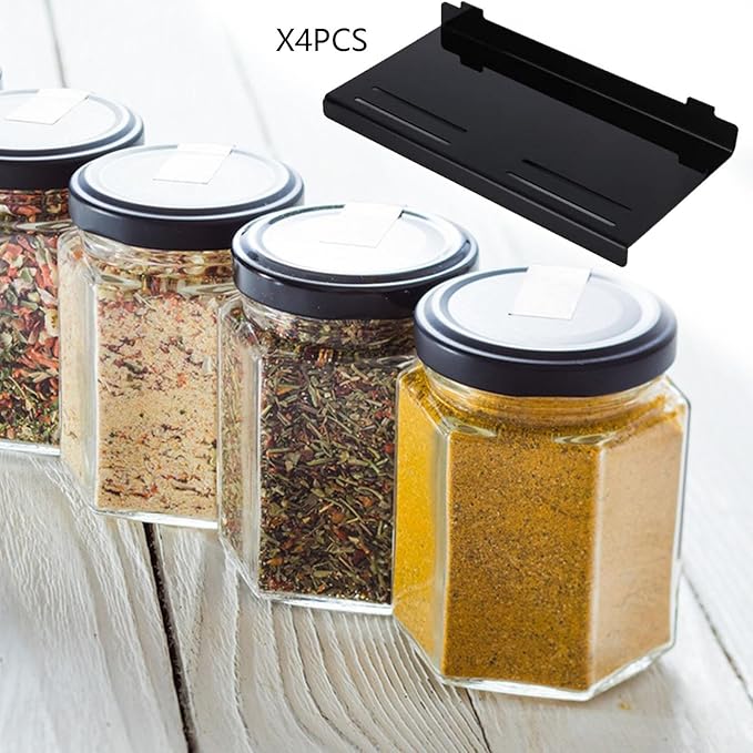 Spice Drawer Organizer Expandable Seasoning Rack Makeup Rack Multipurpose Insert Tray Seasoning Jars Drawers Insert for Shelf