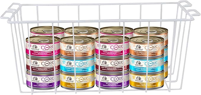 Freezer Organizer Bins for Chest Freezer, 16.5" Deep Freezer Bins Freezer Baskets Organizer and Storage Frozen Meats and Food 2 Pcs