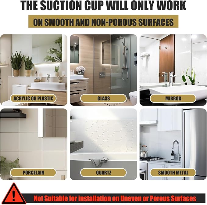 BKV Suction Cup Toilet Paper Holder,SUS 304 Stainless Steel Toilet Paper Holder Wall Mount for Bathroom,Kitchen-Brushed Nickel Silver