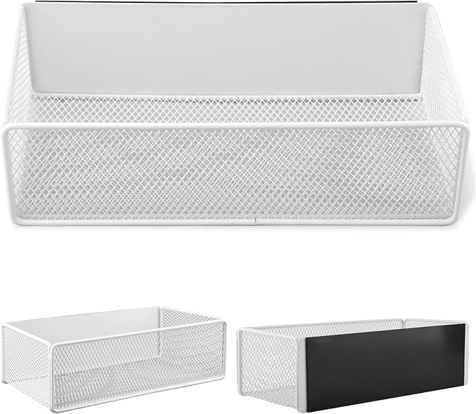 Zornaveli Magnetic Shelf for Washing Machine, Washer Dryer Shelf, Magnetic Lint Bin for Laundry Room, Spice Rack, 11lb Capacity basket for Washer/Dryer, Fridge & Small Spaces
