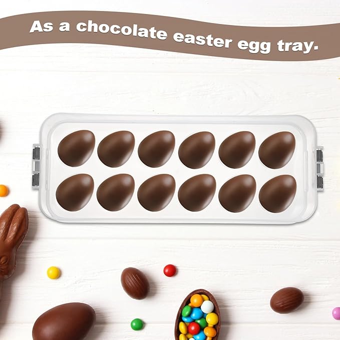 BSTKEY Deviled Egg Containers with Lid, 3 Layer Deviled Egg Platter Carrier Trays for 36 Eggs, Fridge Stackable Portable Egg Holder with Handle for Home Kitchen Party Easter Picnic