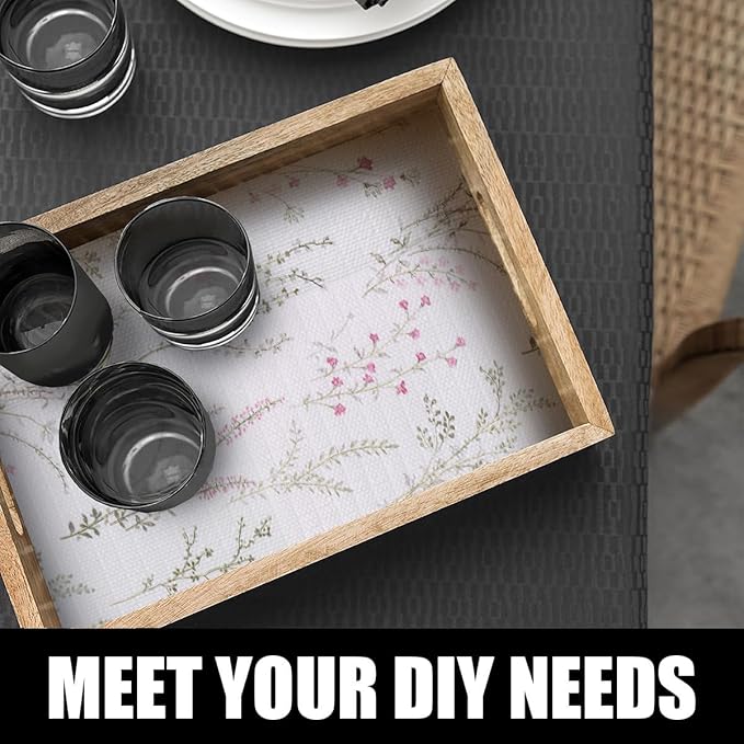 Amiitay Floral Drawer and Shelf Liner for Cabinets 16IN x 10FT, Non-Adhesive and Strong Non-Slip Flower Shelf Cabinet Drawer Liners for Kitchen,Table,Bookshelves,Waterproof Cupboard Liner