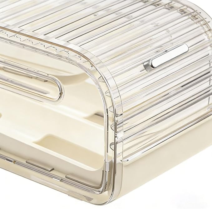 Egg Holder for Refrigerator,Automatic Rolling Storage Container,Large Capacity Fridge Egg Organizer - for Freezer Pantry Cabinet Home Apartment Restaurant Farmhouse Camping RV Family