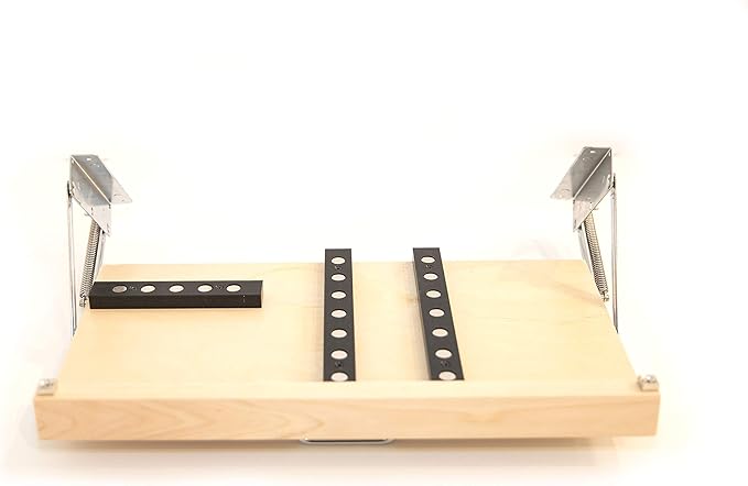 The Drop Block - Under Cabinet Knife Storage - Multiple Sizes & Colors Available (Unfinished, Small)