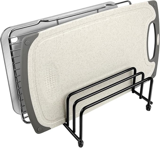 Cutting board organizers (1.0 and 0.6 inch wide slots), cutting board holders, cutting board racks, cutting board storage, biscuit sheets, bakeware organizers for cabinets…
