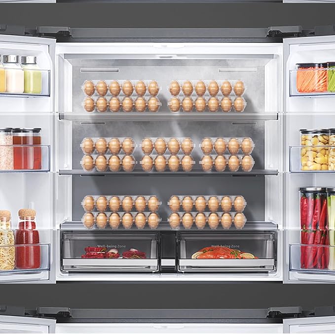 100 Pack Plastic Egg Cartons Cheap Bulk, 12 Count Clear Egg Containers for Fresh Chicken Eggs, 2x6 Grids Refrigerator Egg Trays for Refrigerator Storage, Chicken Farm, Market Display & Commercial Use
