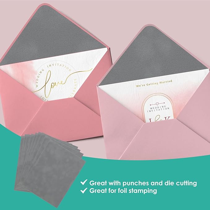 S.E.I Chrome Velvet Paper, Felt Fabric for Drawer and Jewelry Box Liner, 8.5" x 11" - 12 Sheets