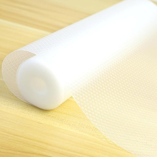 Shelf Liners for Kitchen Cabinets Non Adhesive 11 Inch Wide X 20 Ft Cabinet Drawer Liner Non Slip Waterproof Closet Pantry Shelves Liner Oil Proof Fridge Cupboard Mat for Kitchen Bathroom