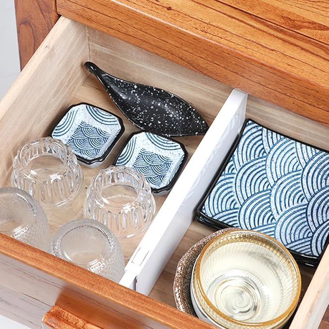 2pcs Retractable Drawer Dividers Multi-Functional Divider for Home Organizer