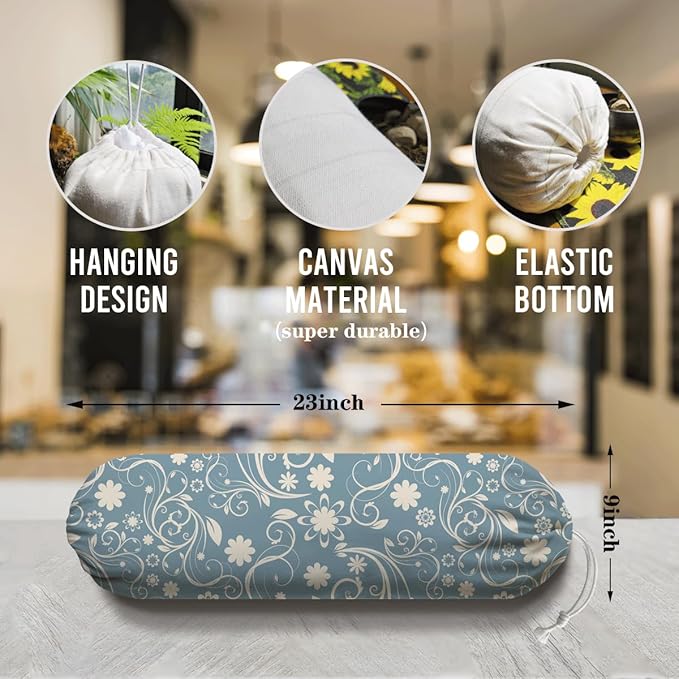 Grocery Bag Storage Dispenser, Washable Grocery Wall Mount Organizer, Shopping Garbage Bags Carrier for Home, Kitchen, Travelling, Gifts for Women Family Friends Grandma Mom