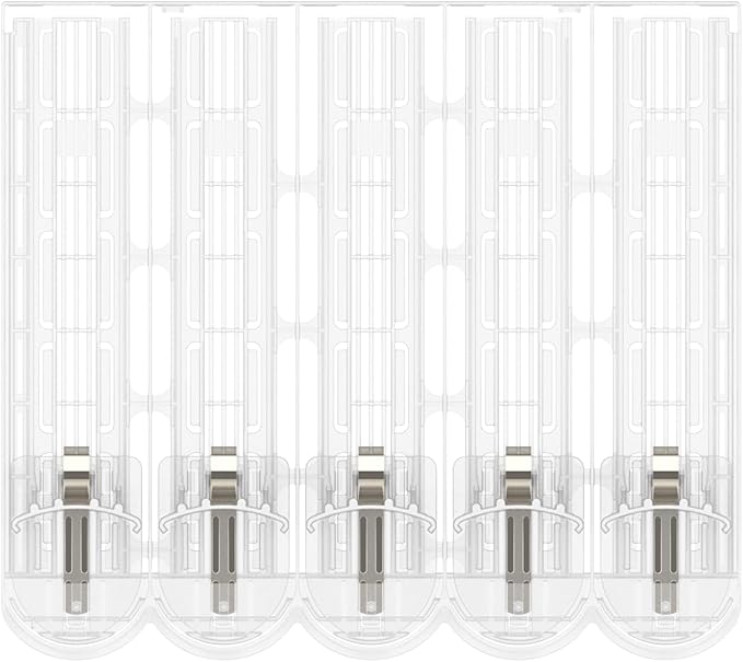 Display Technologies Cooler Plus Beverage Dispensers, Spring-Fed Glide, for Retail Display Shelves, Commercial Refrigerator Cold Vaults, 4 Pack